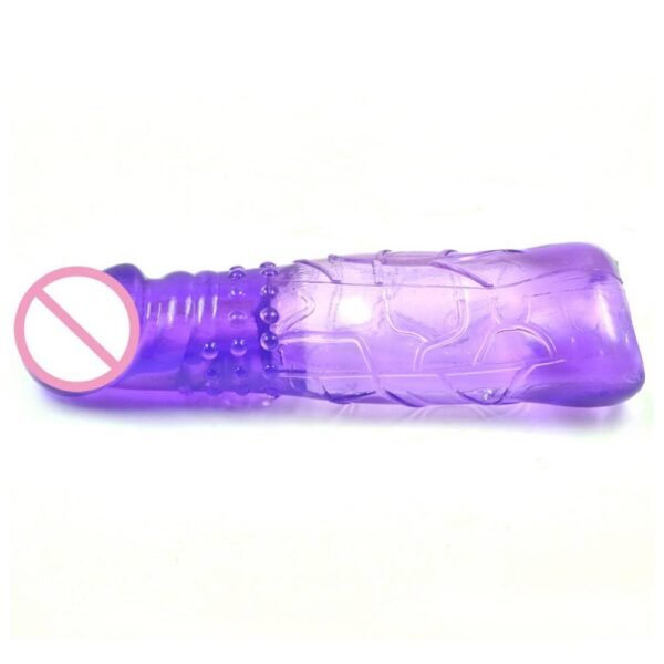 Useful Reusable Extending Silicone Penis Sleeve Adult Products Material: Silicone
