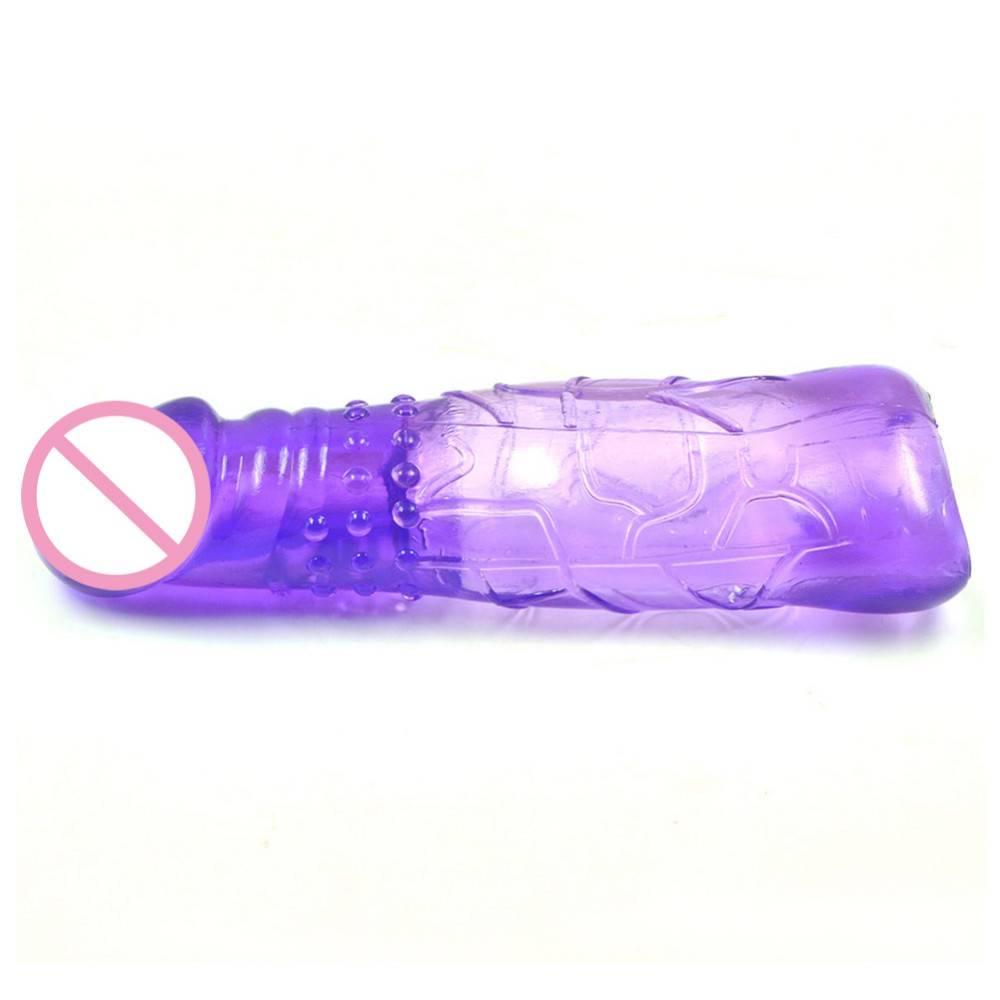 Useful Reusable Extending Silicone Penis Sleeve Adult Products Material: Silicone