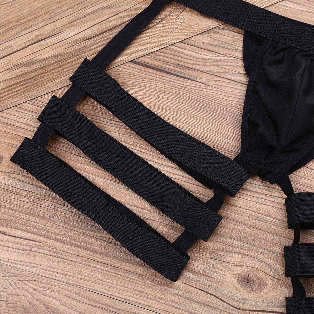 Men’s Strappy Style Sexy Shorts Adult Products cb5feb1b7314637725a2e7: Black|Red