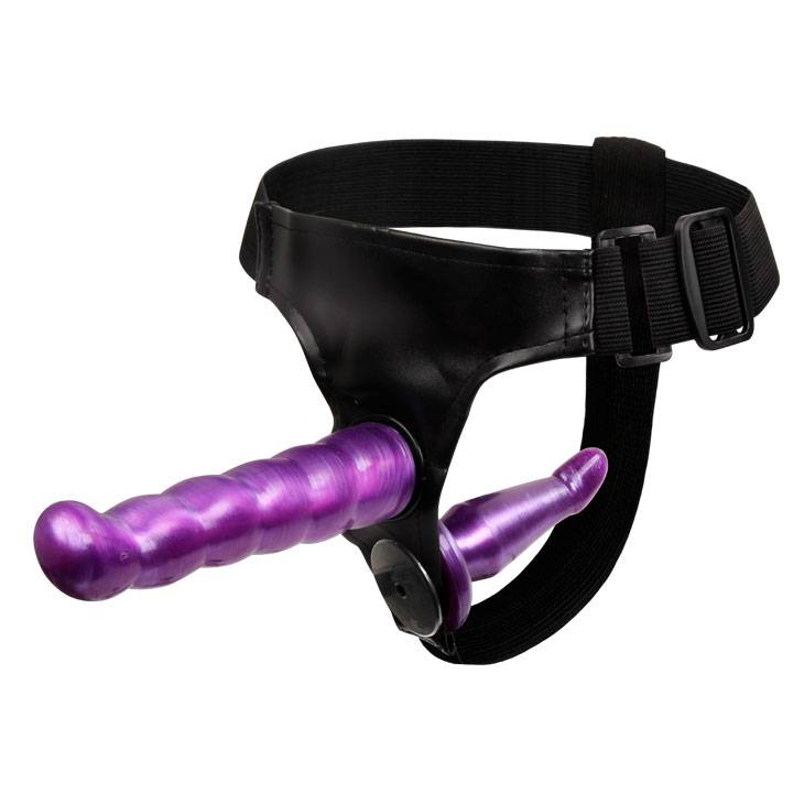 Double Pleasure Purple Strap On with Belt Adult Products Item Type: Dildos