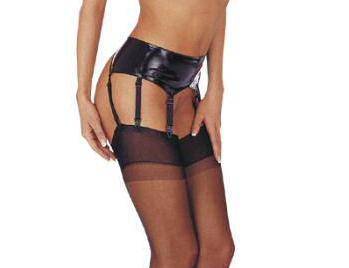 Women’s Sexy Latex Garter Adult Products cb5feb1b7314637725a2e7: Black