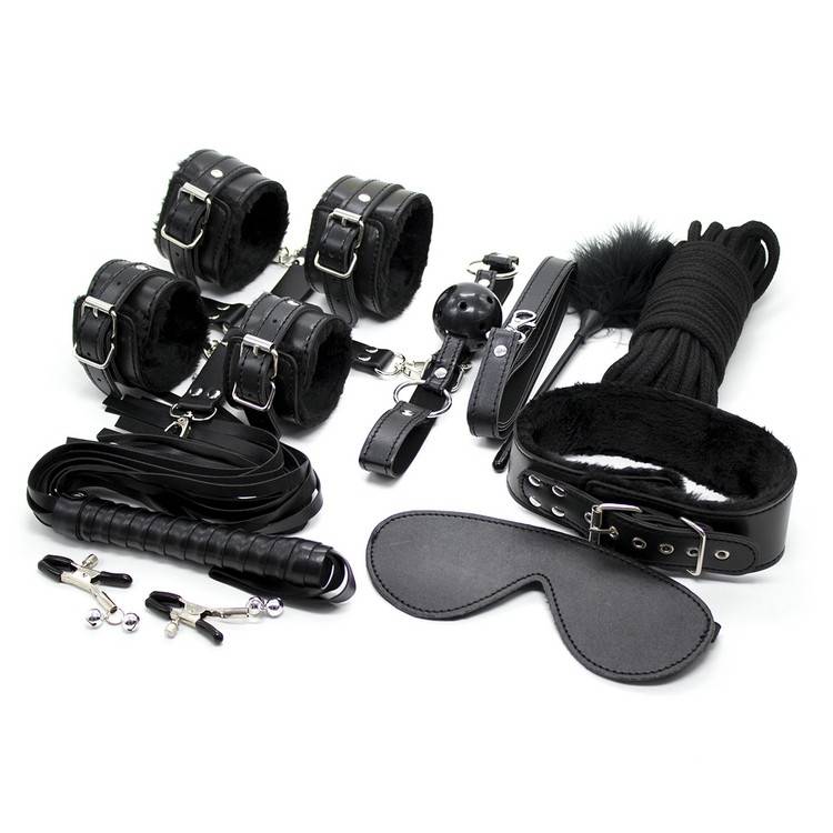 High Quality Multipurpose Easy-to-Use Leather BDSM Set Adult Products cb5feb1b7314637725a2e7: Black|Pink|Red