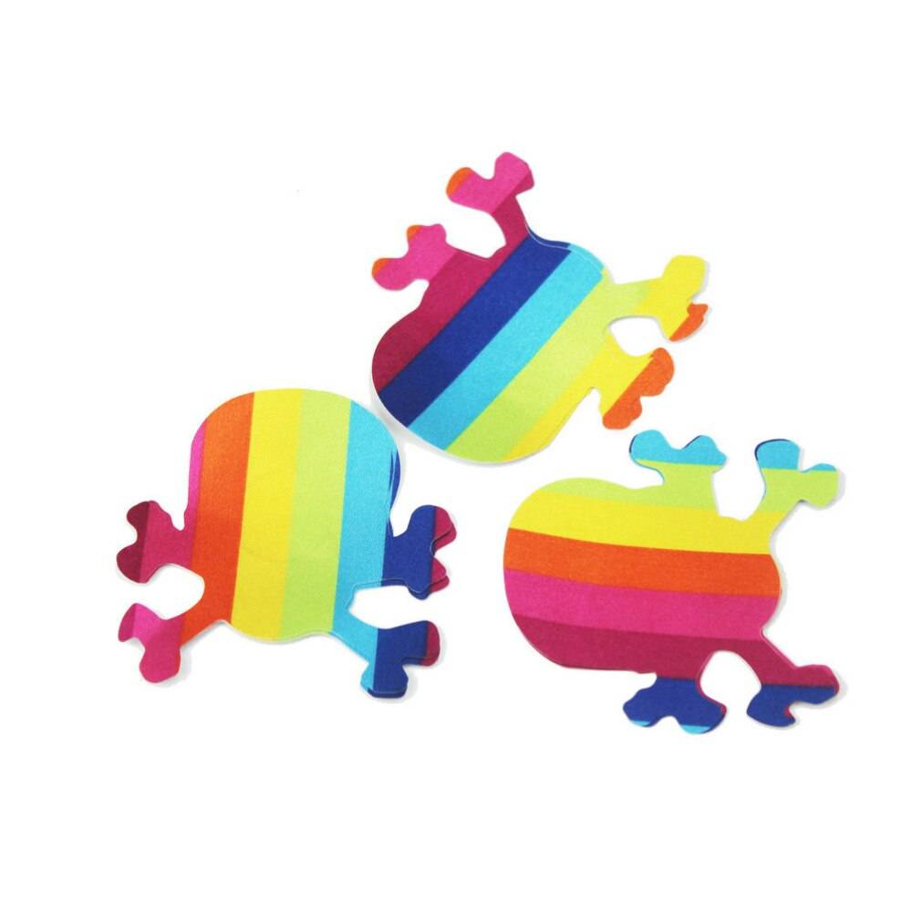 Set of 10 Multicolored Nipple Covers