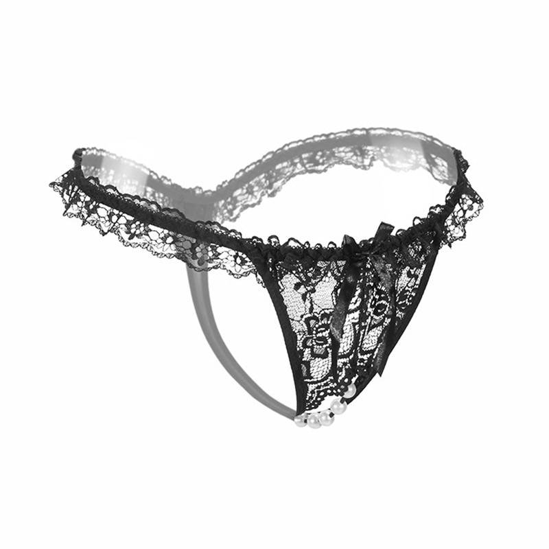 Sexy Lace Seamless Women’s G-String Panties Adult Products cb5feb1b7314637725a2e7: Black|Blue|Red|Yellow