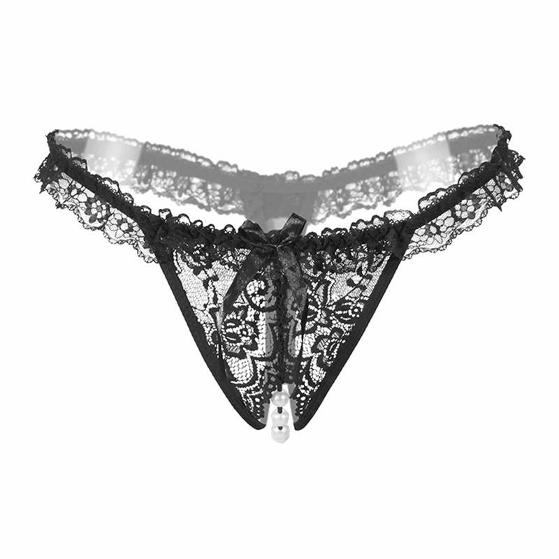 Sexy Lace Seamless Women’s G-String Panties Adult Products cb5feb1b7314637725a2e7: Black|Blue|Red|Yellow