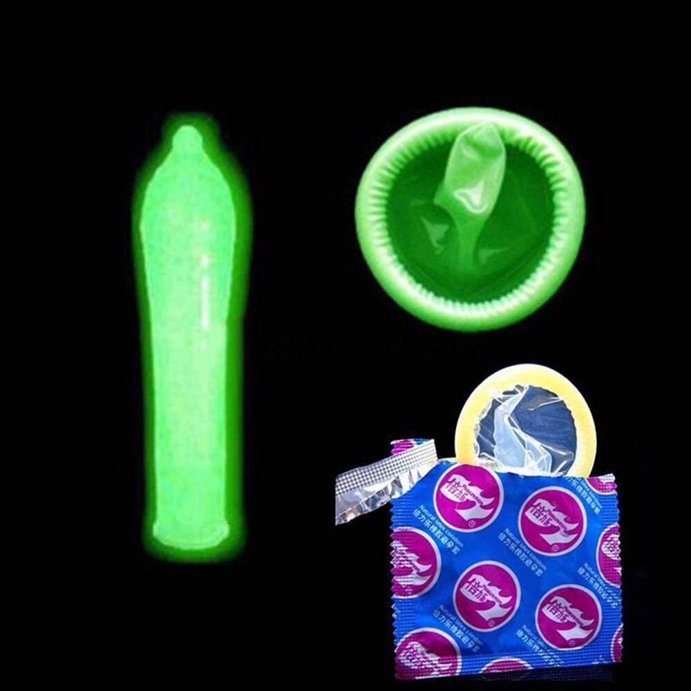 Luminous Condoms 3 Pcs Luminous + 4 Pcs Standart Set