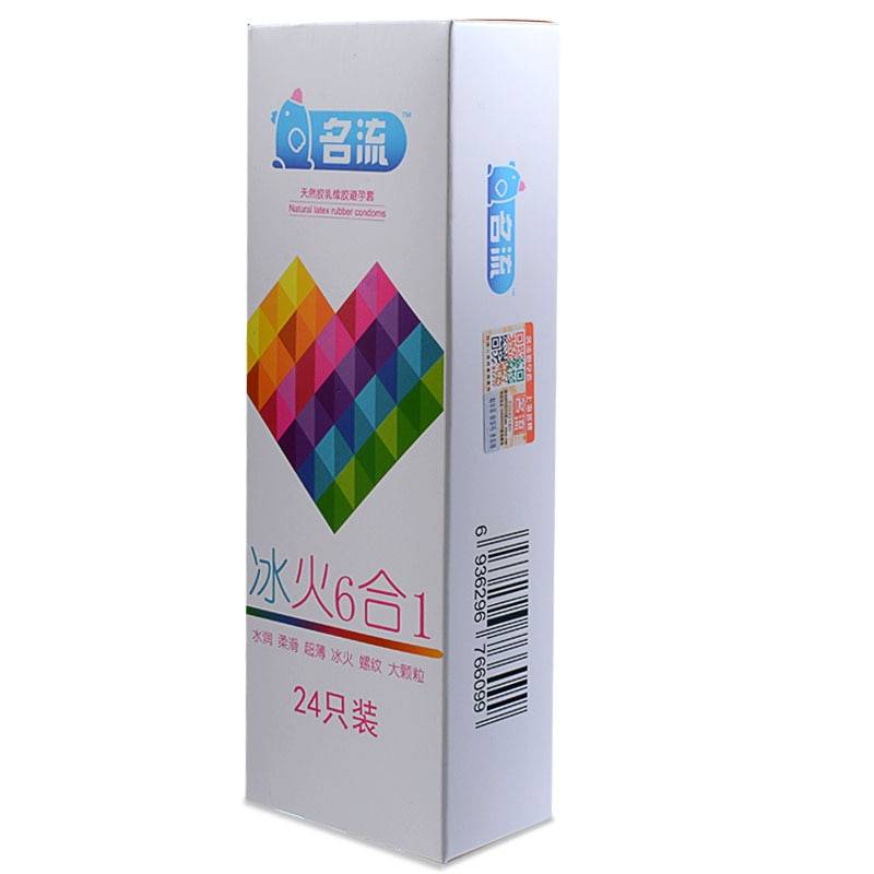 6 Mixed Types Condoms 96 Pcs Set