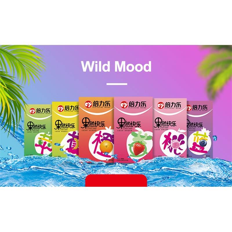 Fruit Flavor Condoms 10 Pcs Set