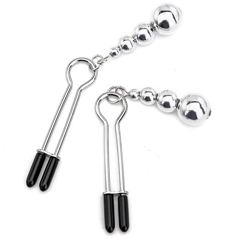 BDSM Metal Nipple Clamps 2 Pcs Set Adult Products Brand Name: NoEnName_Null