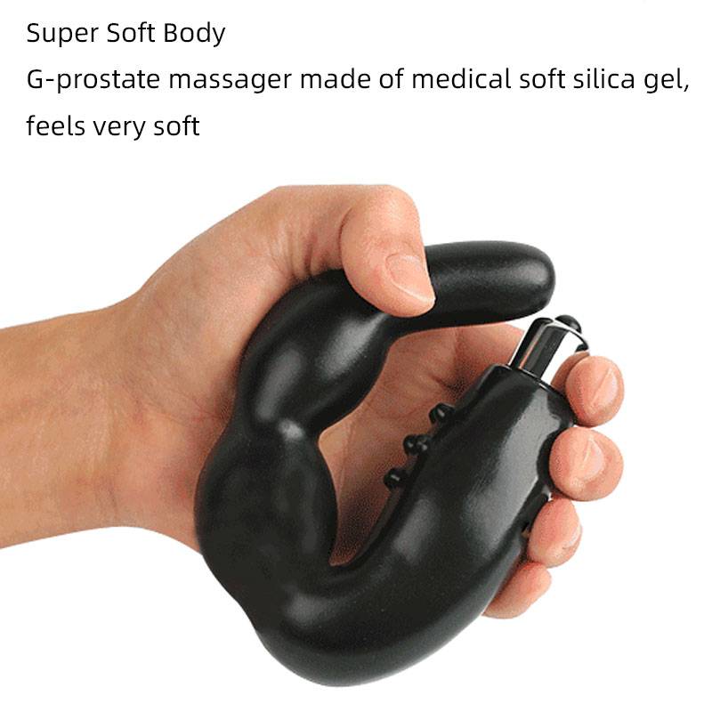Black Design 2 in 1 Anal Vibrator Adult Products a1fa27779242b4902f7ae3: Type C|Type U