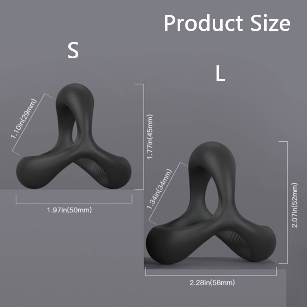 Black Men’s Penis Cock Ring Adult Products 6f6cb72d544962fa333e2e: L|S