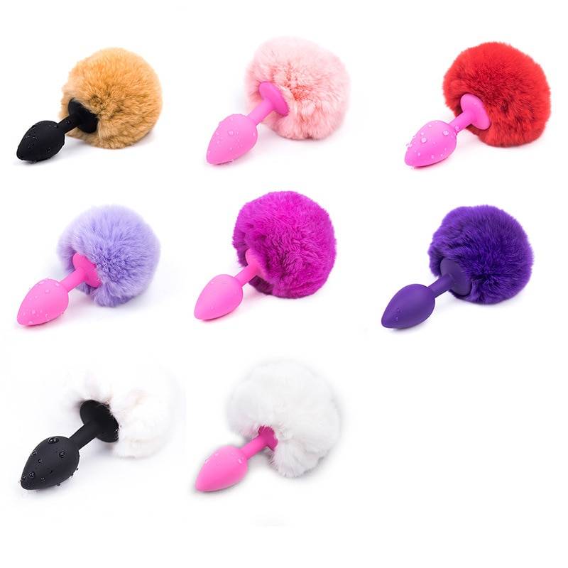 Bunny Tail Anal Plugs