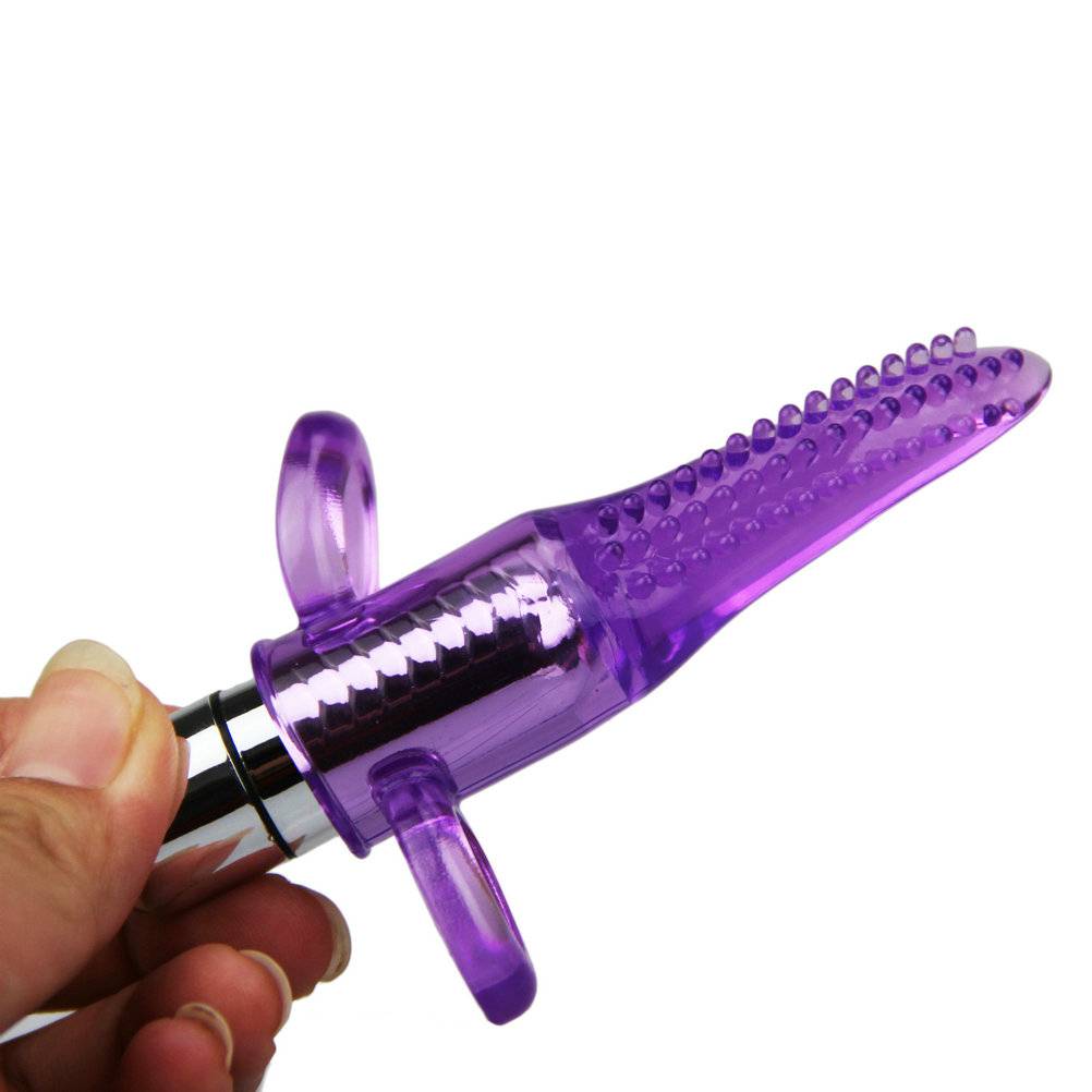 Creative Tongue Shaped Automatic Plastic Vibrator Adult Products cb5feb1b7314637725a2e7: Pink|Purple