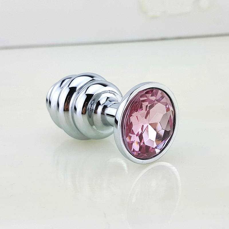 Cute Ergonomic Bullet Shaped Metal Anal Plug Adult Products cb5feb1b7314637725a2e7: Black|Blue|Green|Pink|Purple|Red|White