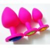 High Quality Ergonomic Smooth Silicone Anal Plug Adult Products 6f6cb72d544962fa333e2e: L|M|S