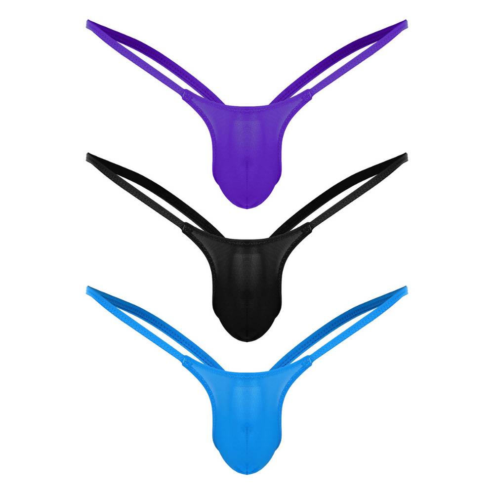 Men’s Low Rise Thong Adult Products cb5feb1b7314637725a2e7: Black|Blue|Pink|Wine Red