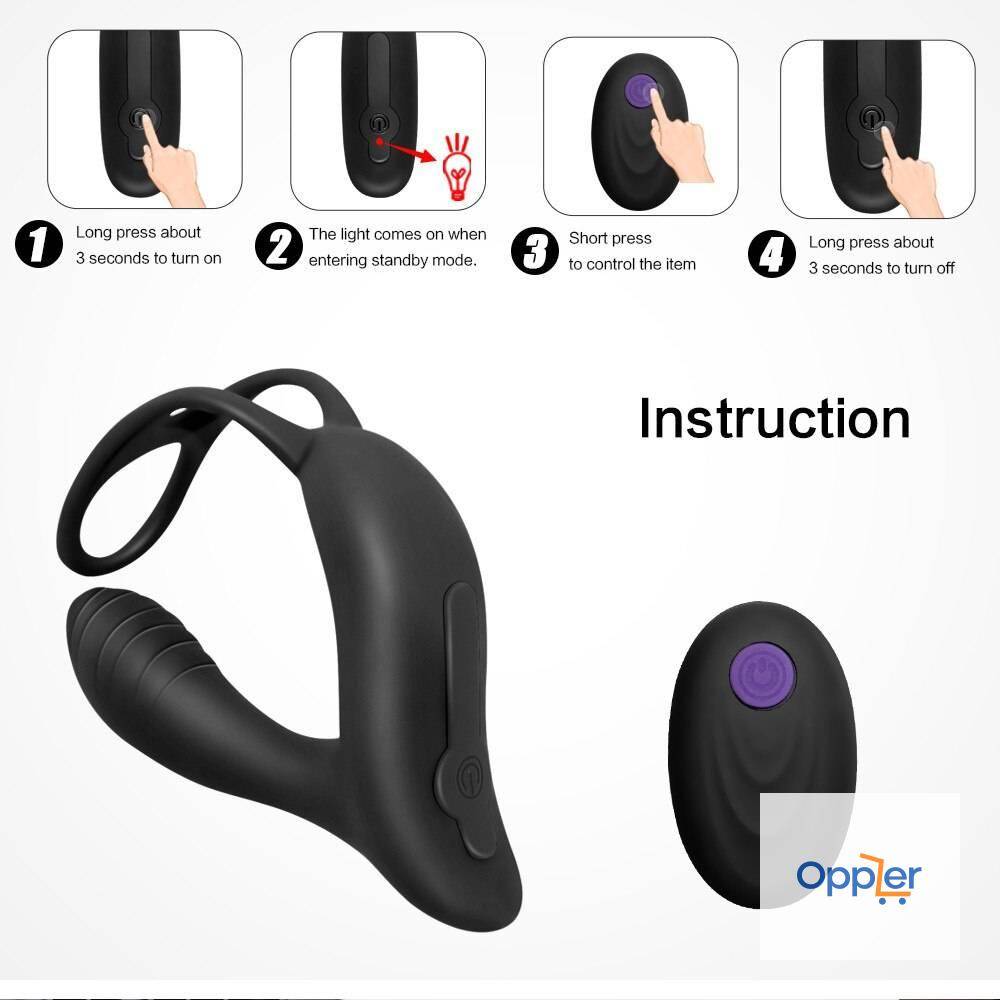 Men’s Prostate Massage Vabrating Silicone Plug Adult Products 1ef722433d607dd9d2b8b7: China