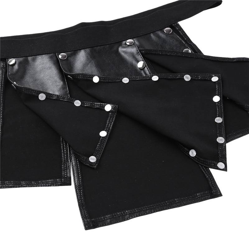 Men’s Rivet Sexy Kilt Adult Products cb5feb1b7314637725a2e7: Black