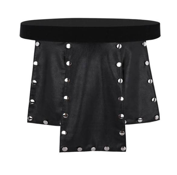 Men’s Rivet Sexy Kilt Adult Products cb5feb1b7314637725a2e7: Black