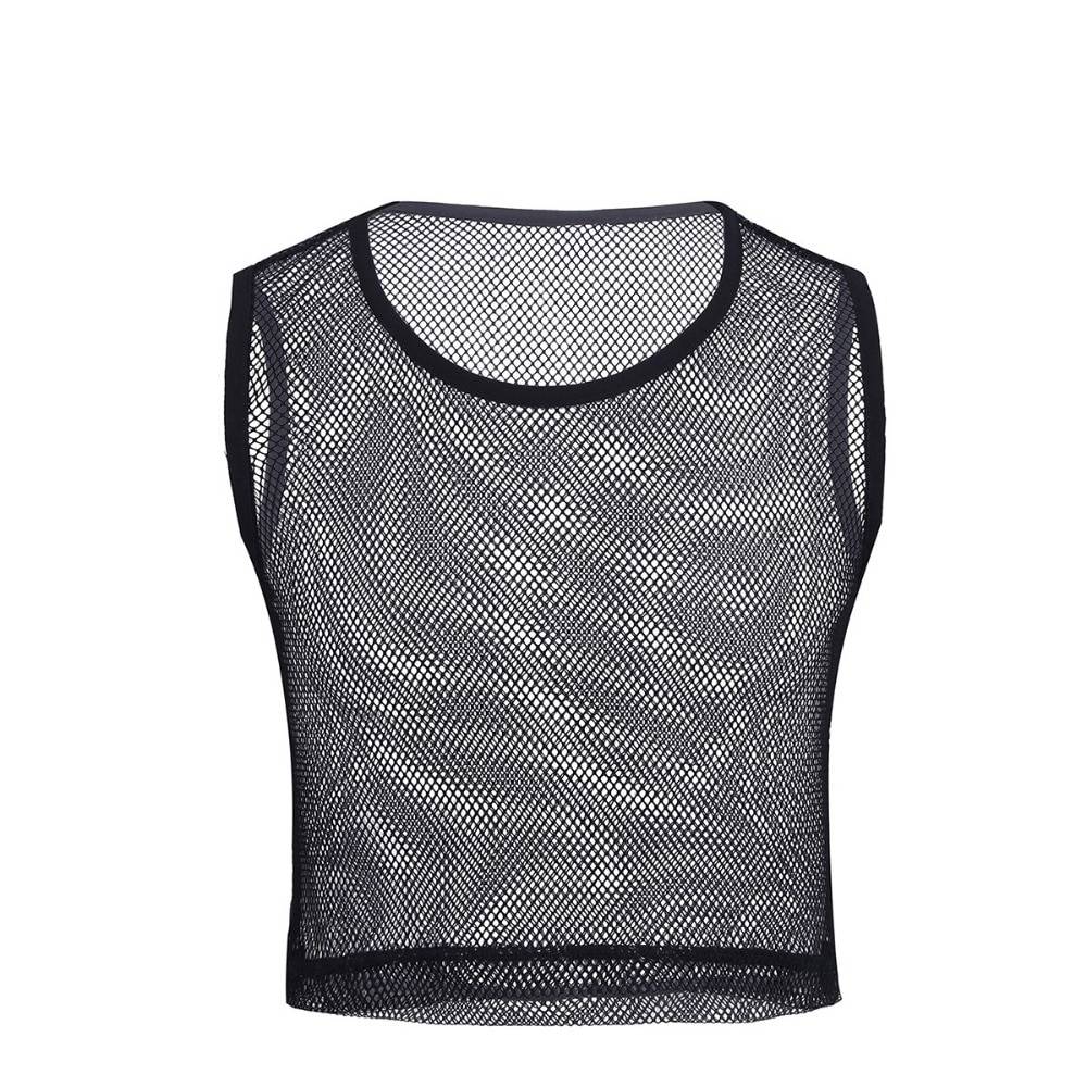 Men’s Sheer Mesh Tank Top Adult Products cb5feb1b7314637725a2e7: Black|White