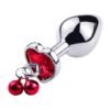 Metal Anal Plug with Bells Adult Products cb5feb1b7314637725a2e7: Deep Green|Light Blue|Light Green|Red|White|Yellow
