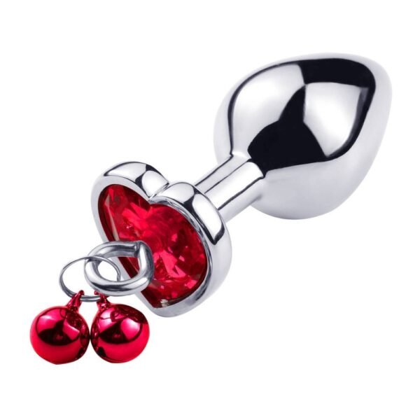 Metal Anal Plug with Bells Adult Products cb5feb1b7314637725a2e7: Deep Green|Light Blue|Light Green|Red|White|Yellow