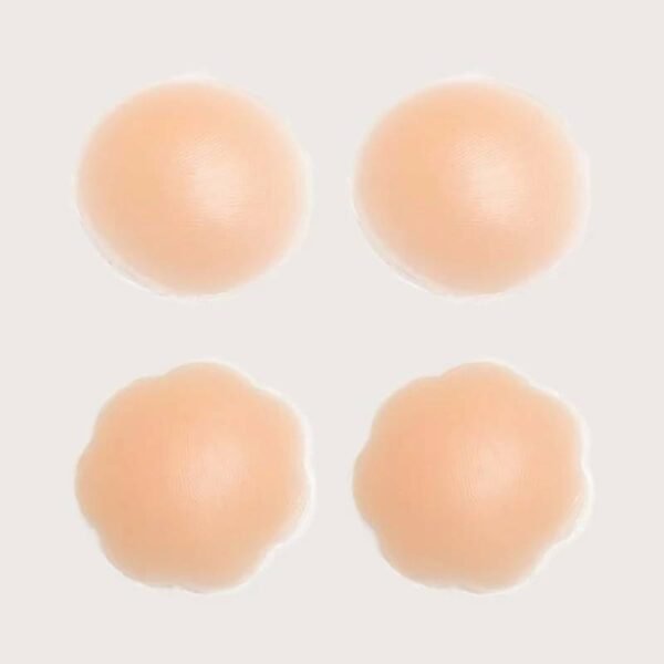 Pair of Silicone Nipple Cover Stickers Adult Products 371885a1be0c429f3bba5b: Photo Color
