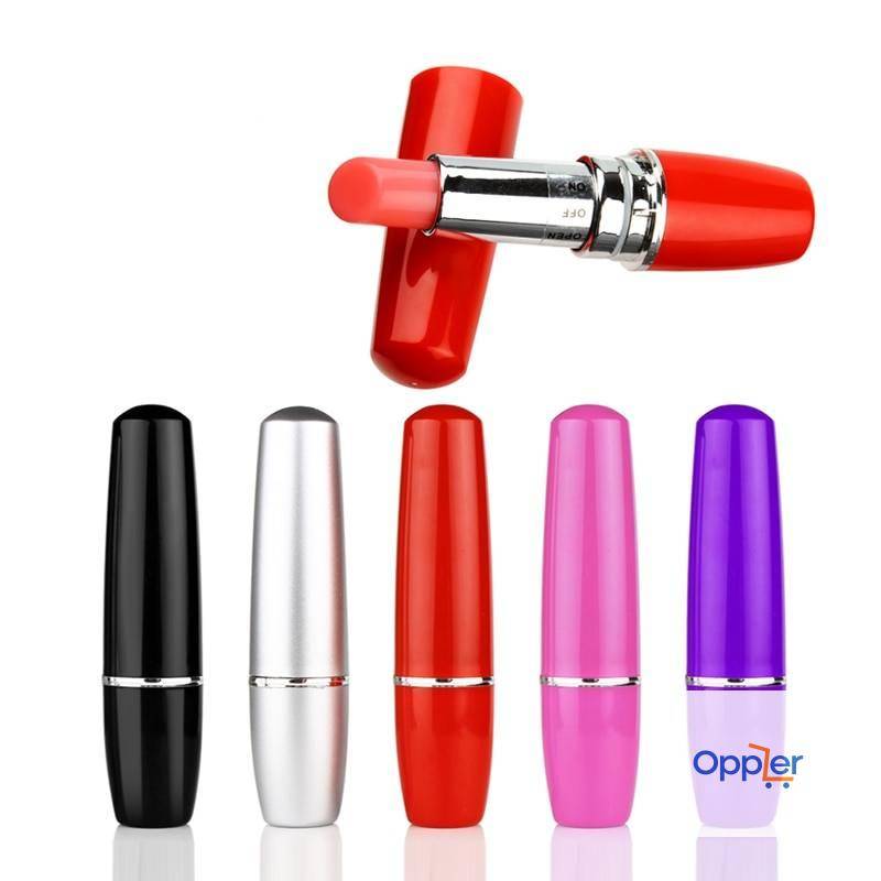 Portable Waterproof Lipstick Design Vibrator Adult Products cb5feb1b7314637725a2e7: Black|Pink|Purple|Red|Silver