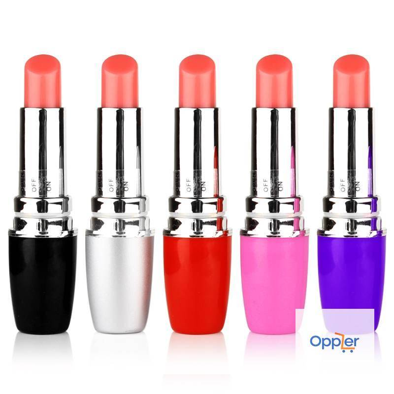 Portable Waterproof Lipstick Design Vibrator Adult Products cb5feb1b7314637725a2e7: Black|Pink|Purple|Red|Silver