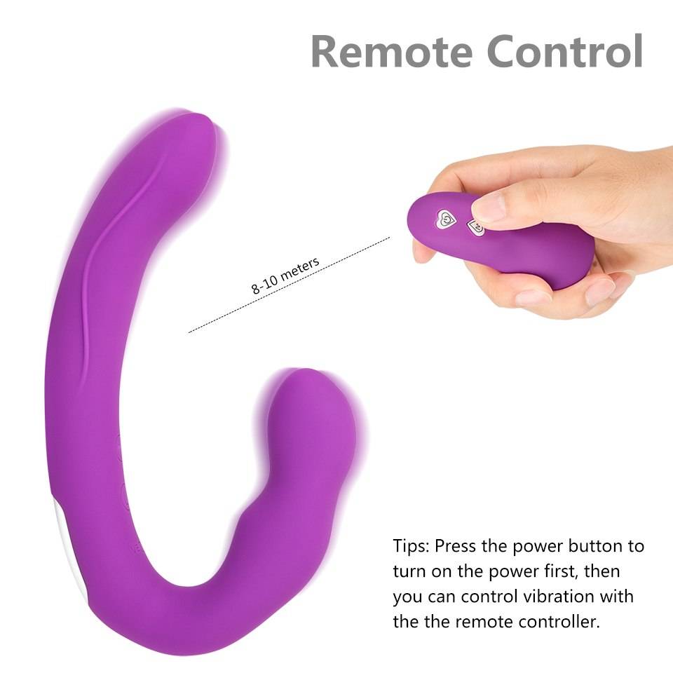 Purple Double Pleasure Strapless Strapon Adult Products a1fa27779242b4902f7ae3: Model A|Model B