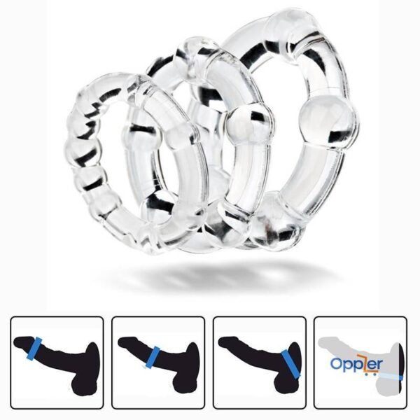Set of 3 Durable Cock Penis Rings Adult Products Set of 3 Durable Cock Penis Rings Adult Products cb5feb1b7314637725a2e7: Black|Multicolored|Transparent