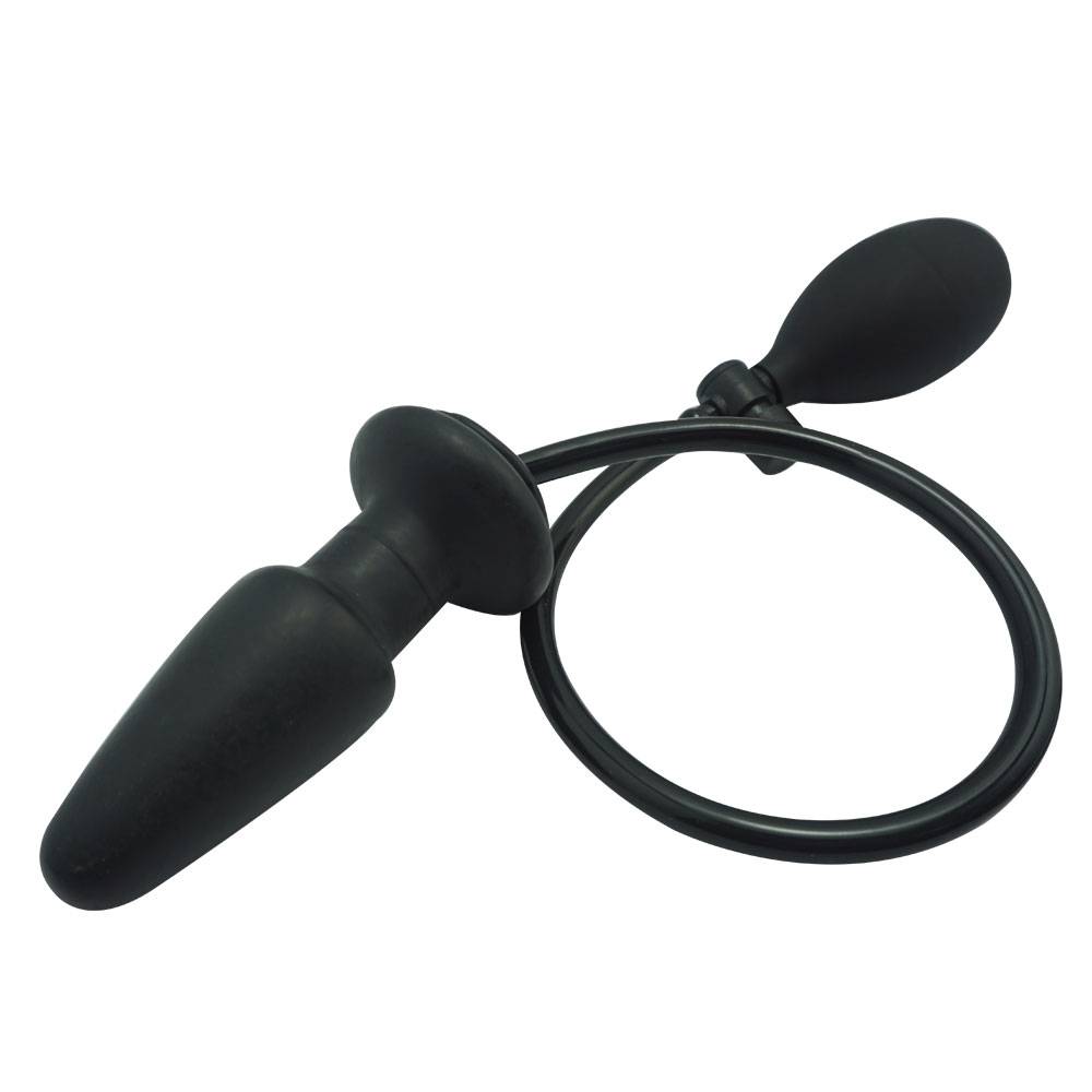 Silicone Large Inflatable Anal Plug