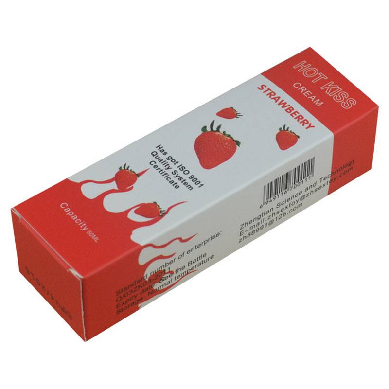 Strawberry Flavored Edible Lubricant Adult Products