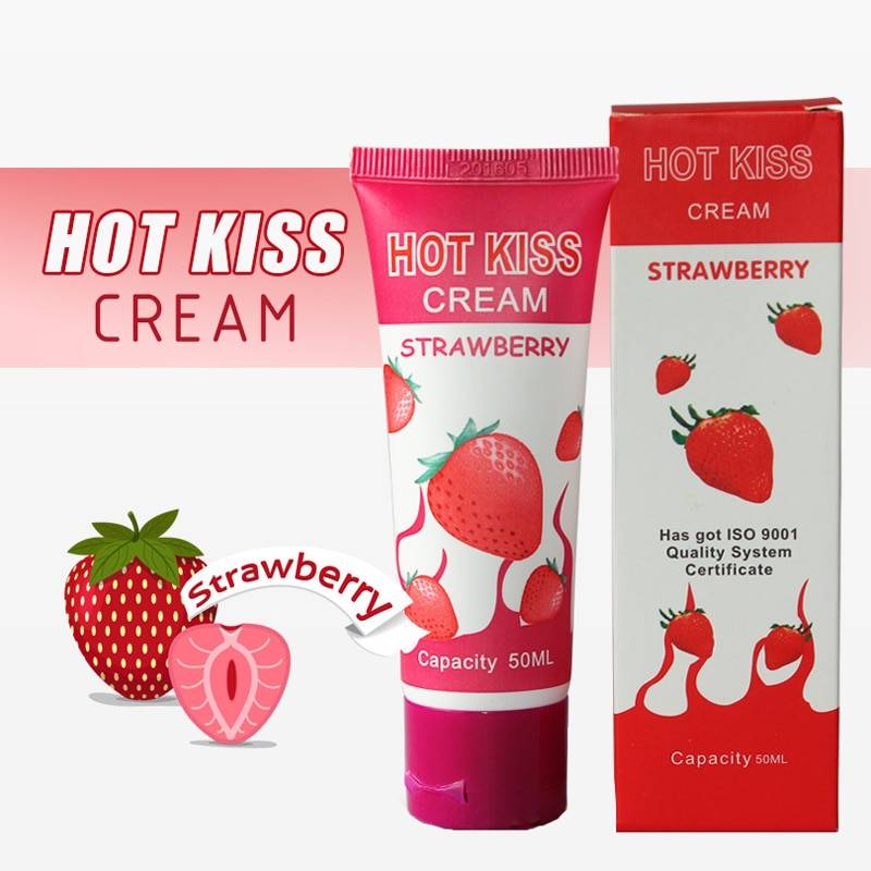 Strawberry Flavored Edible Lubricant Adult Products