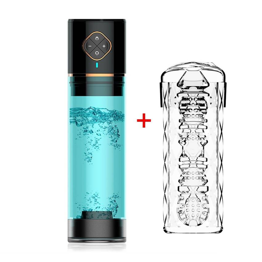 Vacuum Men’s Enlarger with Water Adult Products cb5feb1b7314637725a2e7: no body training|Soft TPE body|with body training