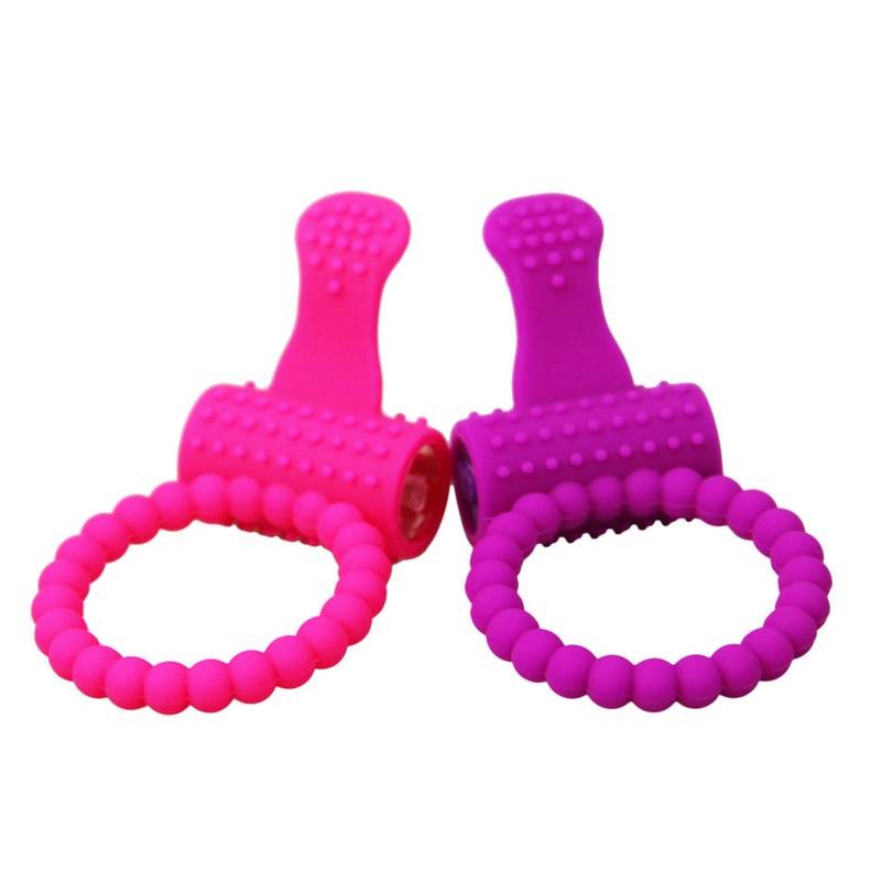 Vibrating Penis Rings For Men Adult Products cb5feb1b7314637725a2e7: Purple|Red