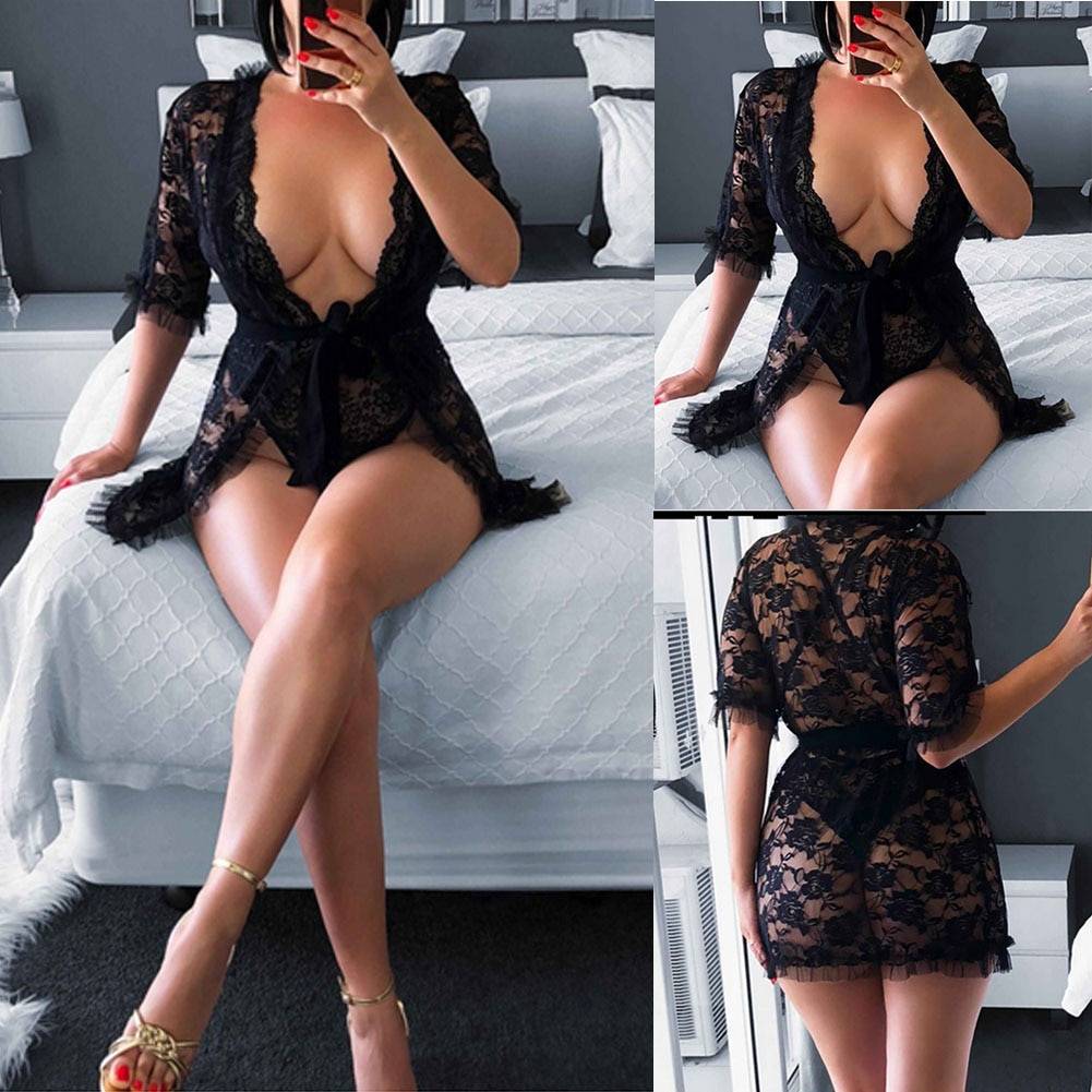 Women's Sexy Lace Babydoll