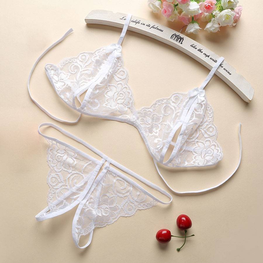 Women’s Sexy Transparent Lace Crotchless Lingerie Adult Products cb5feb1b7314637725a2e7: Black|Blue|Pink|Purple|Red|Rose Red|Skin|White