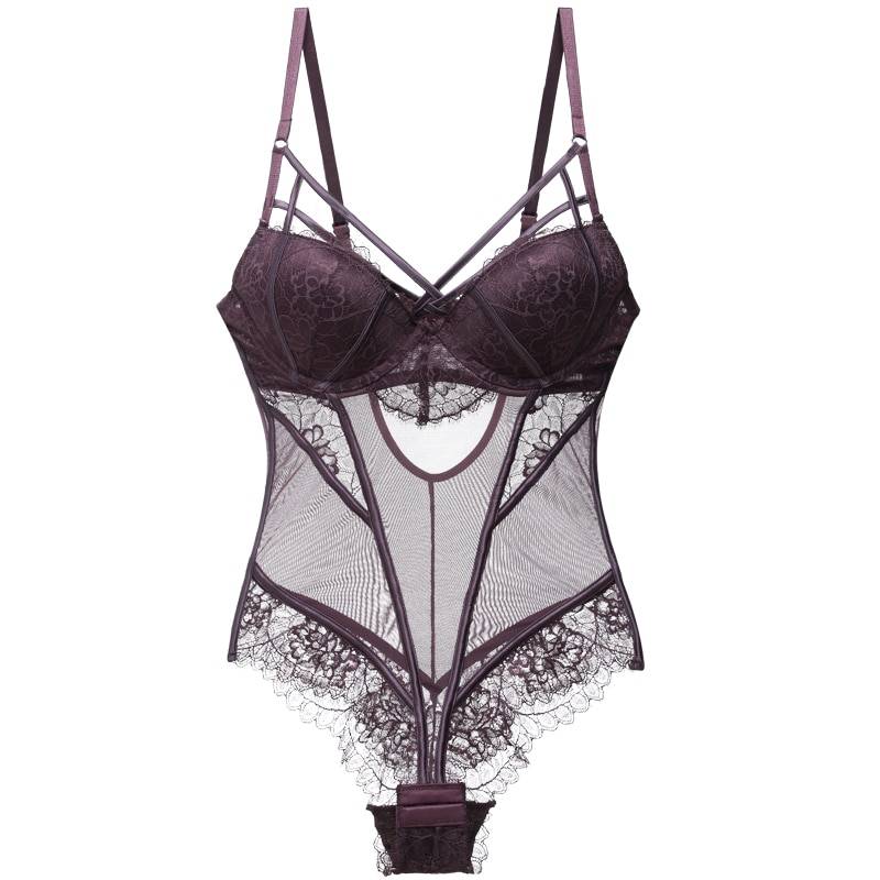 Women’s Sheer Laces Push Up Bodysuit Adult Products cb5feb1b7314637725a2e7: Black|Dark Green|Dark Purple|Red|White