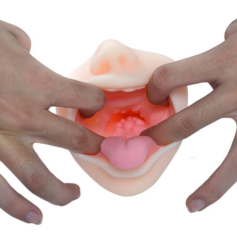 3D Deep Throat Men's Masturbator