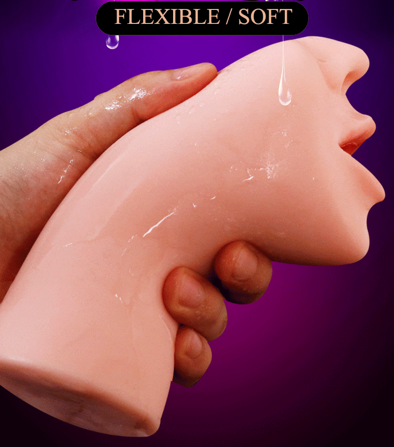 3D Deep Throat Men's Masturbator