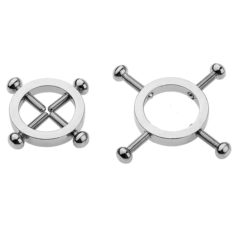 1 Pair Nipple Clamps Breast Clips Nipple Stimulator Erotic Toys Sex Slave Restraints Sex Toys for Couple Adult Games Sex Toys For Women cb5feb1b7314637725a2e7: A|B|C