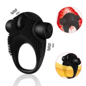 10 Frequency Vibrator Cockring Penis Cock Ring on for Man Delay Ejaculation Sex Toys for Men Couple Rings Penisring Toy for male Sex Toys For Men cb5feb1b7314637725a2e7: A|B