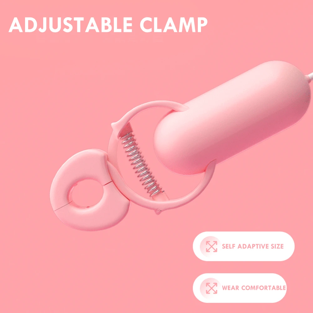 10 Modes Electric Nipple Clamp Breast Massage Vibrator Enhancer Bondage Adult Stimulator Sex Toys For Women Couples Female Trending Now cb5feb1b7314637725a2e7: with box|With Box