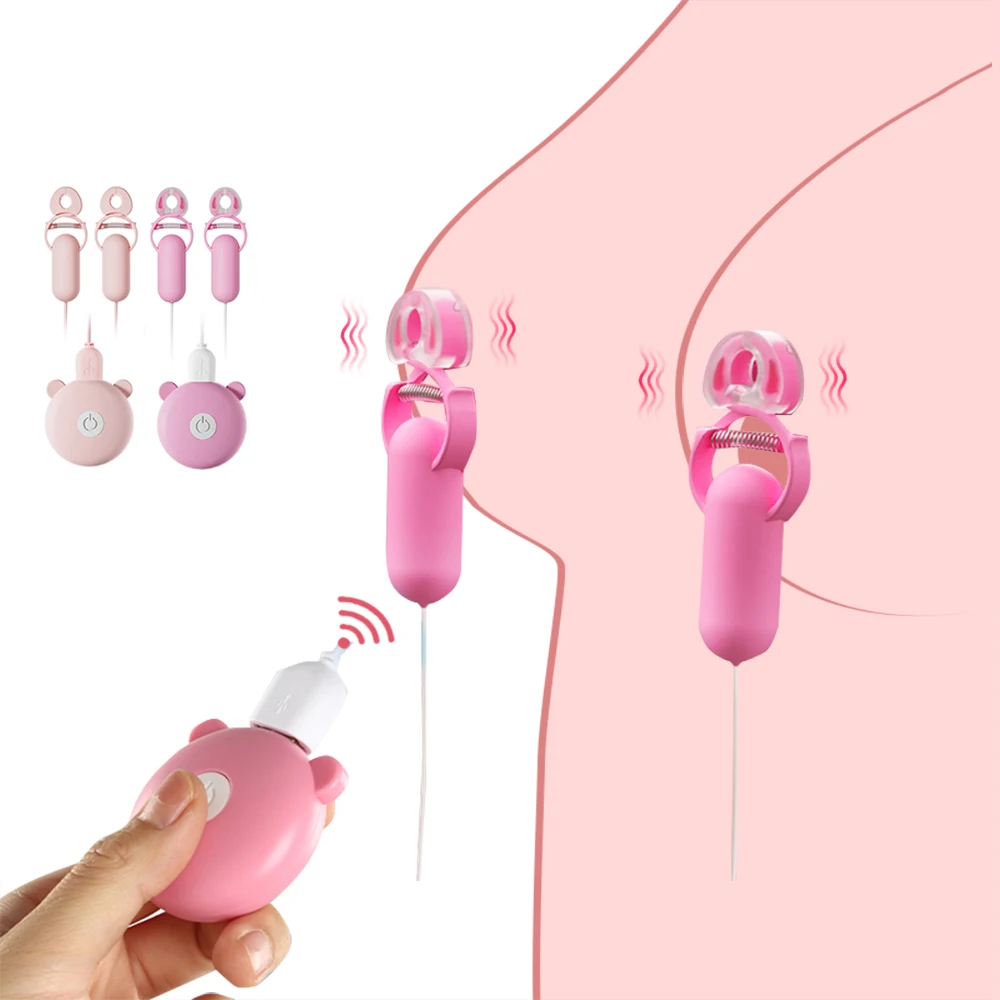 10 Modes Electric Nipple Clamp Breast Massage Vibrator Enhancer Bondage Adult Stimulator Sex Toys For Women Couples Female Trending Now cb5feb1b7314637725a2e7: with box|With Box