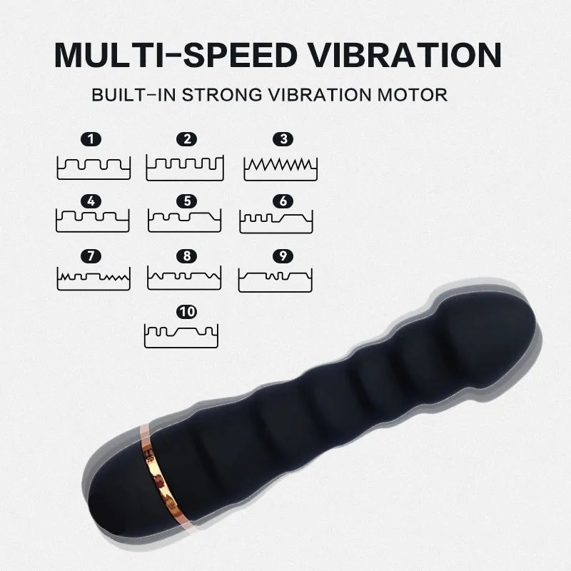 10 Modes Vibrator Soft Silicone Dildo Realistic Penis Strong Motor G-spot Clitoral Stimulator Female Masturbator Adult Sex Toys Vibrators cb5feb1b7314637725a2e7: Black|Pink|Purple