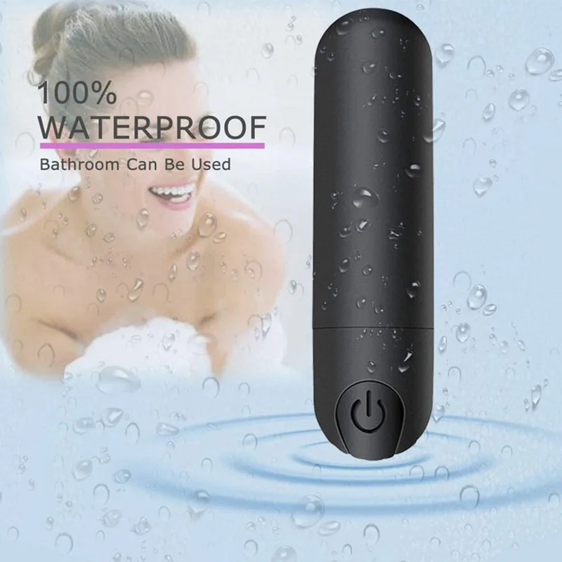 10 Speed Mini Bullet Vibrator for Women Rechargeable Wireless Vibrating Anal Bullet Clitoral Stimulator Dildo for Adult Sex Toys Sex Toys For Women cb5feb1b7314637725a2e7: Black|Purple