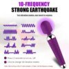10 Speed Vibrator Sex Toys for Woman Dildo Magic Wand Anal Clitoris Stimulator Wireless Vibrator Female Masturbator Sexy Toys 18 Sex Toys For Women cb5feb1b7314637725a2e7: a-black|A-Deep Purple|a-pink