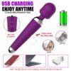 10 Speed Vibrator Sex Toys for Woman Dildo Magic Wand Anal Clitoris Stimulator Wireless Vibrator Female Masturbator Sexy Toys 18 Sex Toys For Women cb5feb1b7314637725a2e7: a-black|A-Deep Purple|a-pink