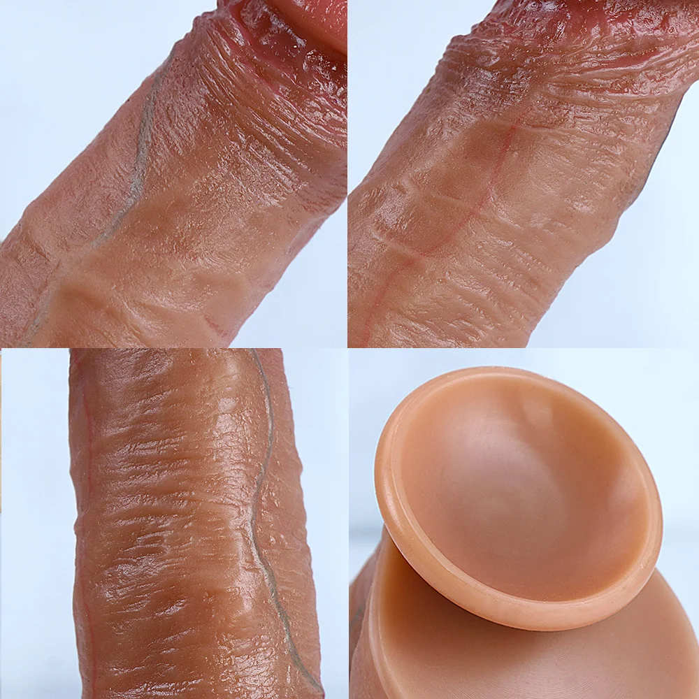 11-inch Realistic and Soft Dildo Artificial Silicone Penis Masturbator Female Anal Sex Toy Powerful Suction Cup Adult Dick Store Dildos cb5feb1b7314637725a2e7: Black-L|Black-M|Black-S|Brown - L|Brown - M|Brown - S|Flesh - L|Flesh - M|Flesh - S
